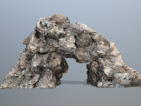 Cliff rocks Model 3D