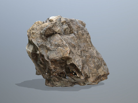 Cliff rocks Model 3D