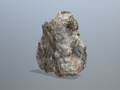 Cliff rocks Model 3D