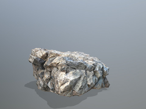 Cliff rocks Model 3D