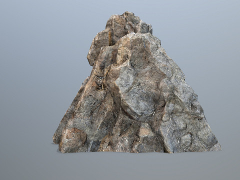 Cliff rocks Model 3D