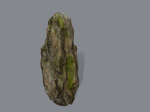 Mossy rocks 3D Model