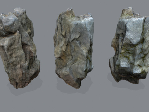 Cliff rocks 3D मॉडल