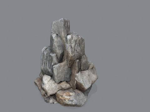 Cliff rocks 3D मॉडल
