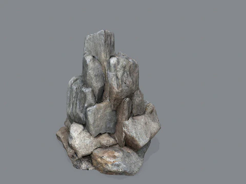 Cliff rocks 3D Model