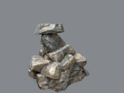 Cliff rocks 3D मॉडल