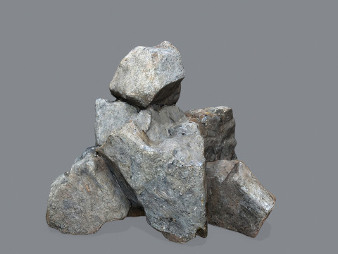 Cliff rocks 3D मॉडल
