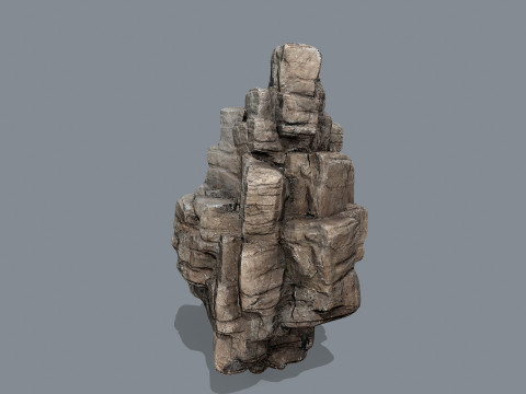 Desert rocks 3D Model