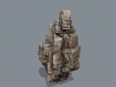 Desert rocks 3D Model