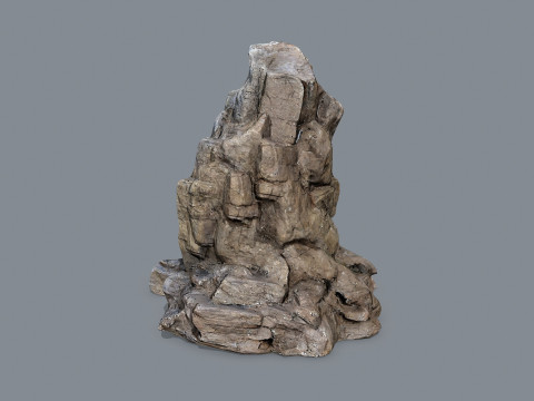 Desert rocks 3D Model