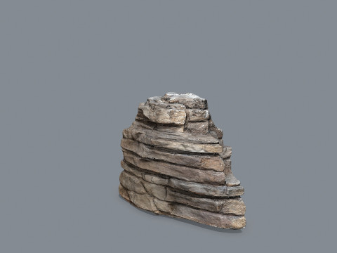 Desert rocks 3D Model