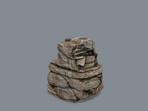Desert rocks 3D Model