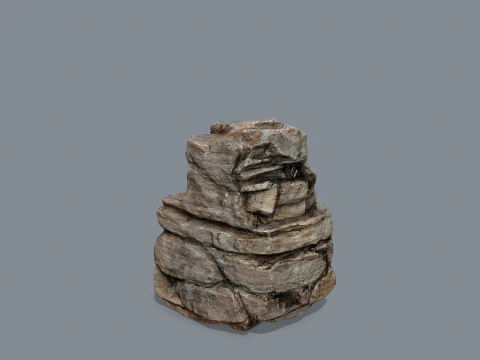 Desert rocks 3D Model