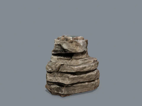 Desert rocks 3D Model