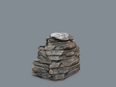 Desert rocks 3D Model