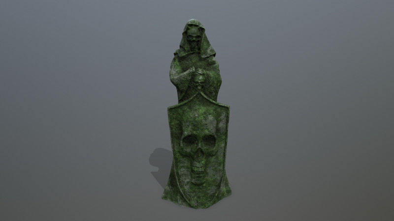 Statue 1 3D Model .c4d .max .obj .3ds .fbx .stl .blend 