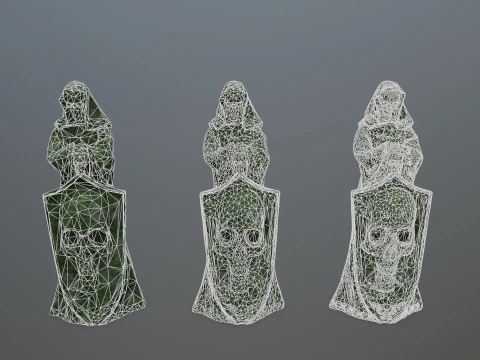 Statue 1 3D Model