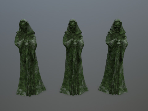 Statue 2 3D Model