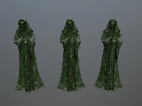 Statue 2 3D Model