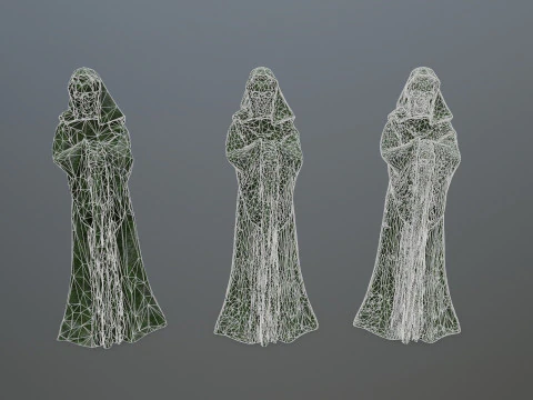 Statue 2 3D Model