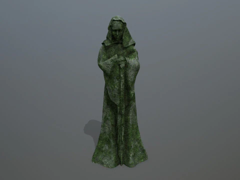 Statua 3 Model 3D