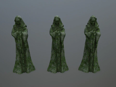 Statua 3 Model 3D
