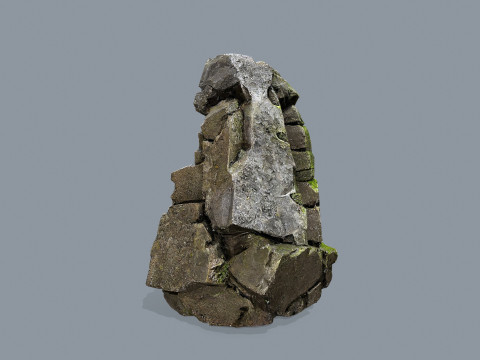 Cliff rocks 3Dモデル