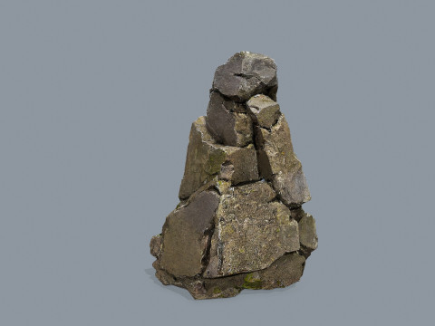 Cliff rocks 3Dモデル