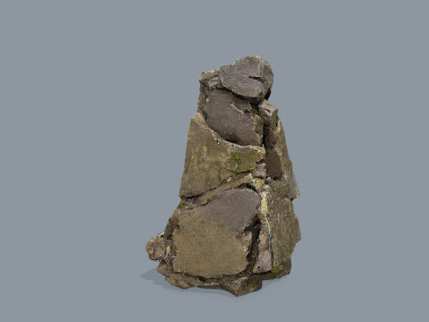 Cliff rocks 3Dモデル
