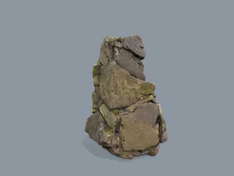 Cliff rocks 3Dモデル