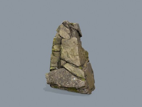Cliff rocks 3Dモデル