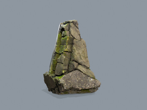 Cliff rocks 3Dモデル