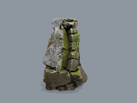 Cliff rocks 3Dモデル