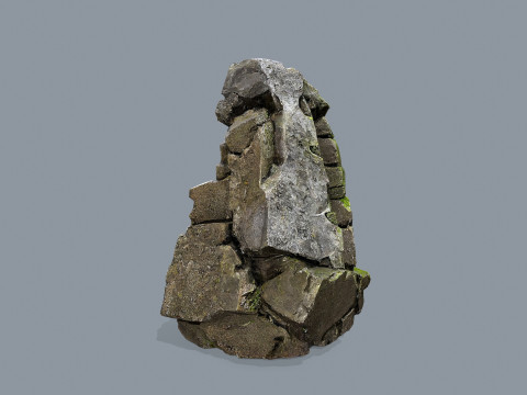 Cliff rocks 3Dモデル