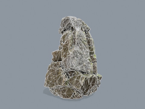 Cliff rocks 3Dモデル