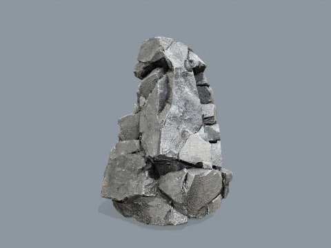 Cliff rocks 3D Model