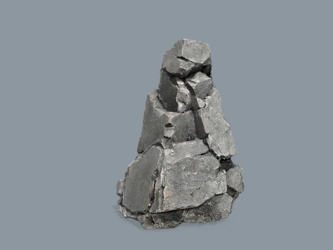 Cliff rocks 3D Model