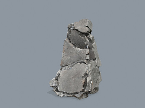 Cliff rocks 3D Model