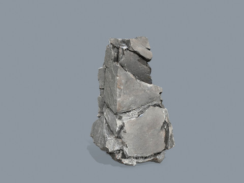 Cliff rocks 3D Model