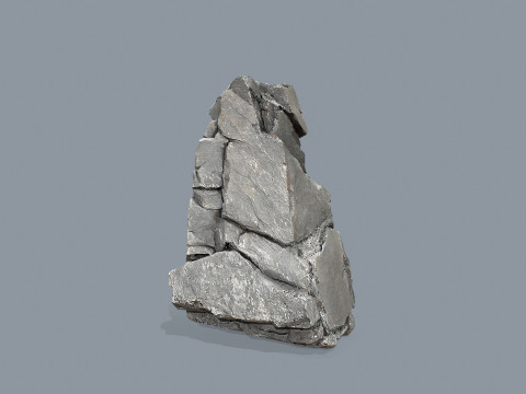 Cliff rocks 3D Model