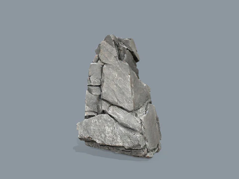 Cliff rocks 3D Model