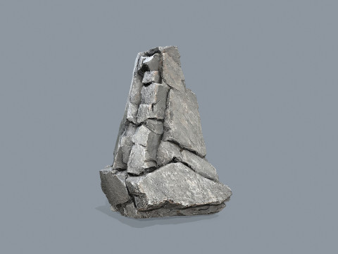 Cliff rocks 3D Model