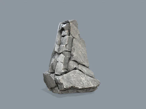 Cliff rocks 3D Model
