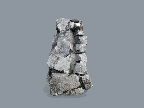 Cliff rocks 3D Model