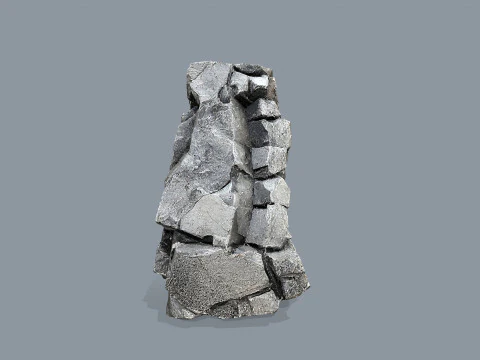 Cliff rocks 3D Model