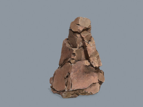 Desert rocks 3D Модель