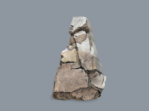 Cliff rocks 3D Model