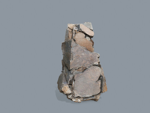 Cliff rocks 3D Model