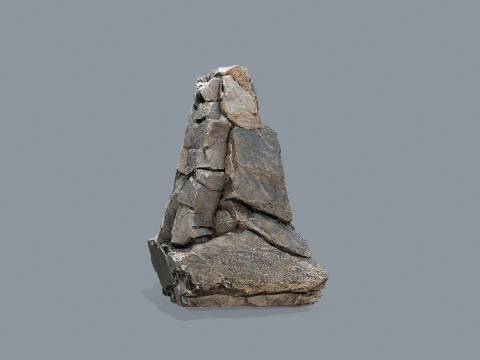 Cliff rocks 3D Model