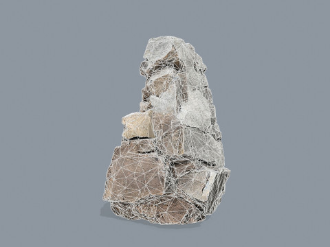 Cliff rocks 3D Model